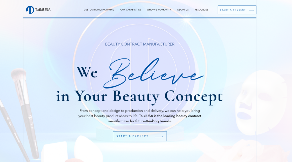 TaikiUSA is a science-led U.S. manufacturer specializing in high-performance eye masks, combining material science, customization, and end-to-end support to deliver effective, comfortable, and brand-differentiated skincare solutions for startups aiming to enter the premium wellness market.