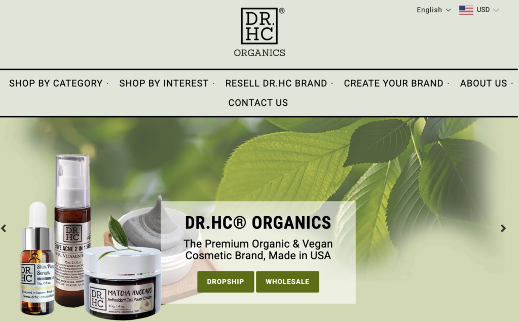 DR.HC Cosmetic Lab is a U.S.-based private label manufacturer specializing in organic, vegan, and cruelty-free skincare and body care products. With zero-MOQ dropshipping, low-MOQ wholesale, and custom formulation services, they provide flexible, sustainable, and high-quality private label solutions for clean beauty brands and startups.
