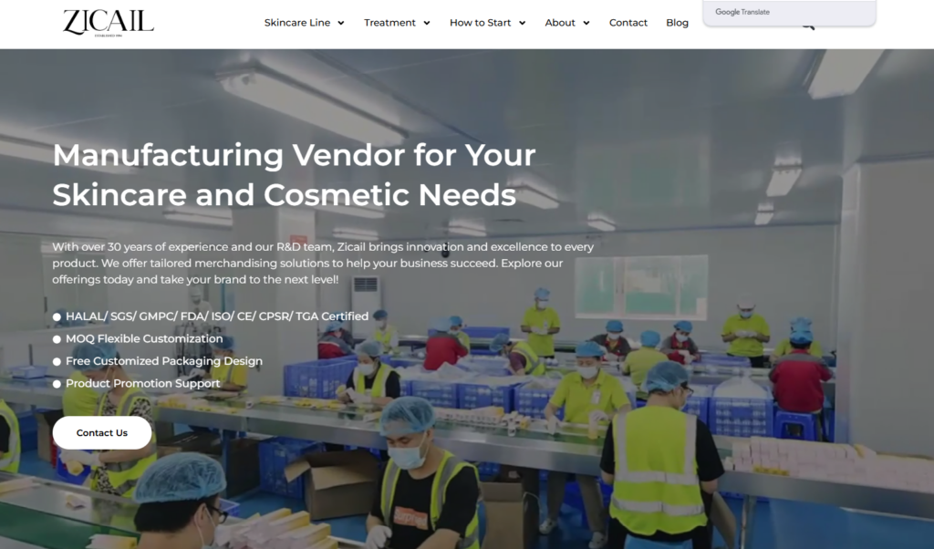 Zicail, a China-based private label manufacturer, provides custom facial serums with over 5,000 formulations and eco-friendly packaging. Offering low MOQs, free design support, and global certifications, Zicail empowers beginners to launch sustainable, high-quality products tailored to modern consumer demands.