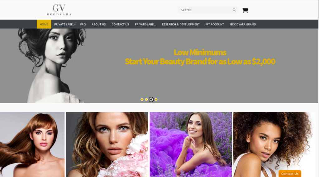 GoodVara, a US-based skincare manufacturer with 26 years of experience, offers customizable private label face cleansers, low minimum order quantities, and end-to-end support, making them a trusted partner for startups in the beauty industry.