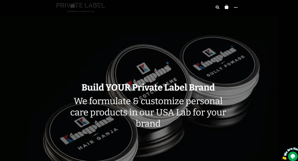 Private Label Grooming is a U.S.-based men’s grooming manufacturer offering barber-approved formulas, fast turnaround, and low MOQs—ideal for startups seeking simple, professional private label solutions.