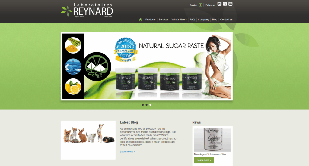 Laboratoires Reynard is a Canadian private label manufacturer specializing in professional-grade waxes and post-care products, offering cruelty-free, spa-trusted formulations ideal for emerging hair removal brands seeking performance, simplicity, and compliance in North American and EU markets.