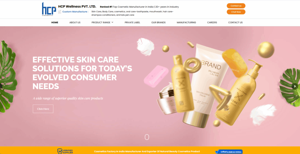 HCP Wellness is an India-based GMP-certified private label manufacturer specializing in natural, Ayurvedic, and herbal hair removal products, providing low MOQs, in-house R&D, and scalable solutions ideal for clean beauty startups.