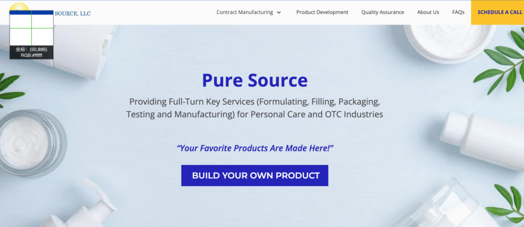 Pure Source
Pure Source, based in Miami, excels as a contract manufacturer specializing in a broad range of high-quality sunscreens and personal care products, offering customized formulations and comprehensive turnkey services.
- United States🇺🇸
- Acne Focused Sunscreen, Sunscreen Spray, Mineral Sunscreen, Organic Sunscreen, Reef Safe Sunscreen
As a fellow manufacturer in the personal care and beauty industry, I've been closely following the achievements of many innovative companies. Today, I’d like to discuss Pure Source, a beacon of excellence in sunscreen manufacturing, and explore why they are an ideal partner for beginners in this sector.
Founded in 1995 and based in Miami, Florida, Pure Source stands out as a contract manufacturer specializing in creams, lotions, liquids, gels, sprays, and more. Over the past 25 years, they have established themselves as a formidable player in the field, registered as a drug establishment by the Food & Drug Administration (FDA). They pride themselves on offering turnkey services that provide scalability solutions to meet the growing demands of their clients. Their commitment to quality is underscored by their cGMP certification by UL for manufacturing, packaging, warehousing, and distribution of topical OTC drug creams and ointments, along with cosmetic lotions and creams.
Why Beginners Should Partner with Pure Source
1. Comprehensive Expertise: Pure Source has over a quarter-century of experience, providing an invaluable resource pool for startups. Their extensive experience covers a vast range of product forms and types, from personal care products to over-the-counter pharmaceuticals.
2. Quality and Compliance: Adhering to cGMP standards and being FDA-registered are non-negotiable in the sunscreen industry due to its regulatory nature. Pure Source’s compliance with these standards ensures that any new entrant partnering with them is aligned with industry best practices from the outset.
3. Innovative Sunscreen Solutions: Specializing in safe and high-quality Sun Care products, Pure Source offers custom formulation options that allow startups to create branded products tailored to their unique market needs. This capability is crucial for differentiating new brands in the competitive sunscreen market.
4. Turnkey Services: Their full-service approach covers everything from formulation and regulatory compliance to manufacturing and testing. This 'one-stop-shop' capability is ideal for startups looking to streamline their operations and focus on their brand rather than the intricacies of product development.
5. Market Reach and Visibility: The presence of their client's products in major retailers like Amazon, CVS, Walmart, and others is a testament to Pure Source's ability to produce products that meet the market demands and consumer expectations. This visibility can significantly benefit startups aiming to establish a strong market presence.
In summary, choosing Pure Source as a manufacturing partner can provide beginners with the necessary foundation to launch into the sunscreen market confidently. Their expertise, commitment to quality, comprehensive service offerings, and established market presence make them an ideal partner for any new brand aiming to make a significant impact in the beauty and personal care industry. As someone navigating the same industry waters, I see Pure Source as a valuable ally in the journey toward establishing a successful brand.