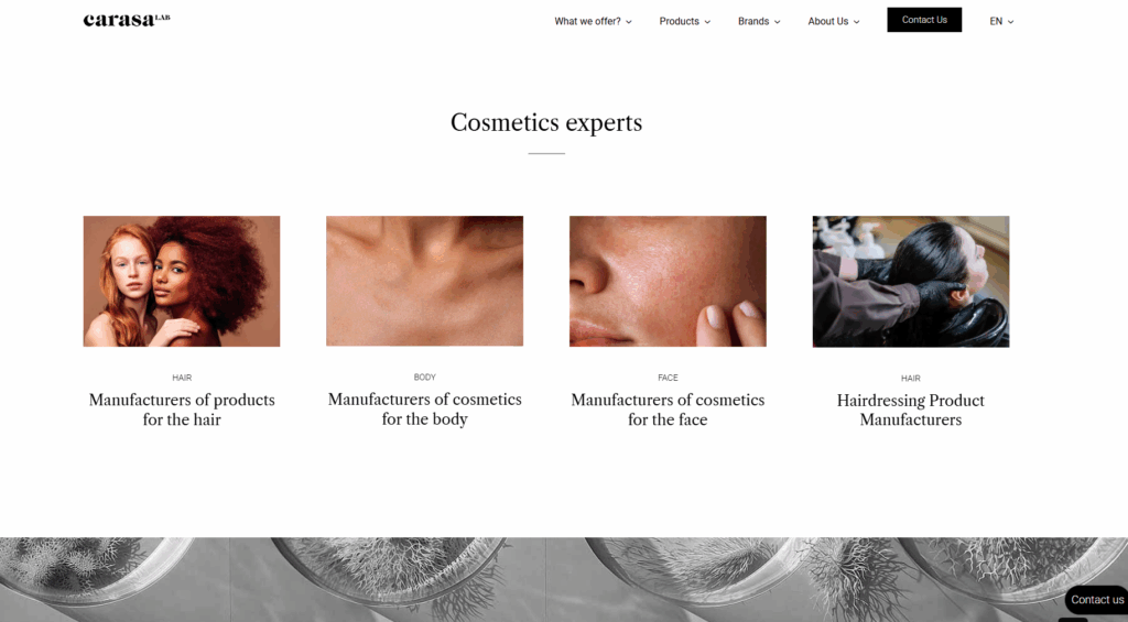 Carasa Lab is a Spanish fourth-generation cosmetics manufacturer offering end-to-end private label services, natural ingredients, and scalable solutions—ideal for beginners launching personalized, European-quality face cleansers with emotional and scientific depth.